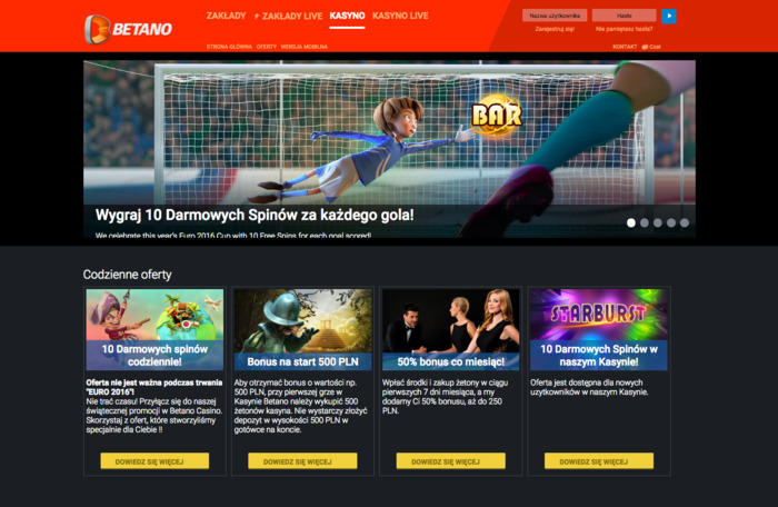 Atrakcyjne kasyno promocje online w Betano