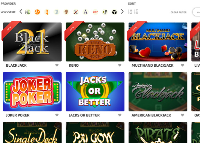 Gry karciane w kasynie online BoaBoa