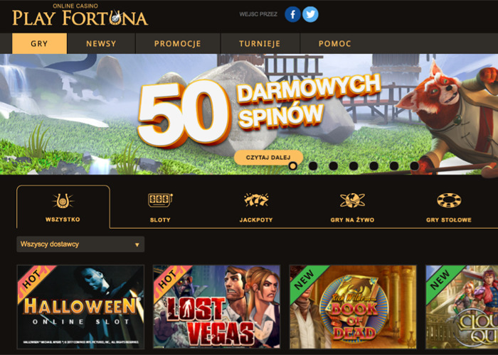 Play Fortuna kasyno wirtualne - oferta na start